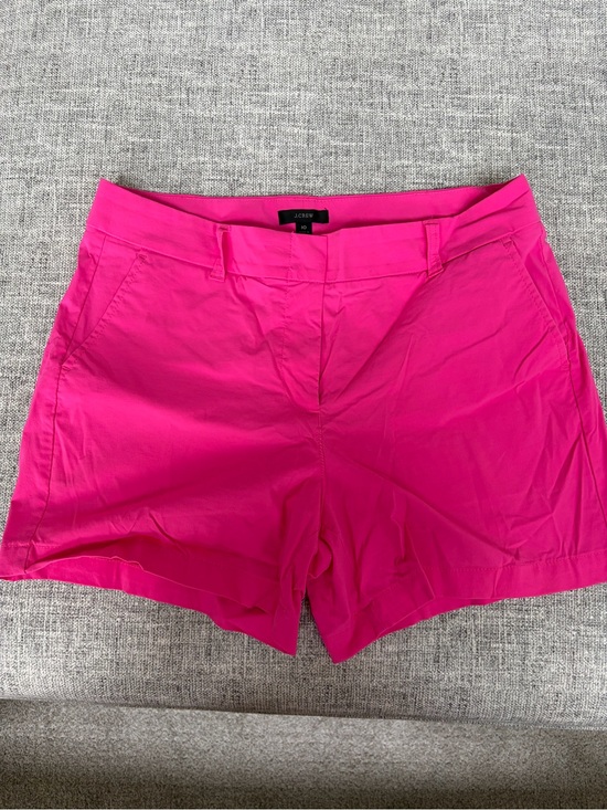 J. Crew Pants - J. Crew Bright Pink Stretch Chino Shorts